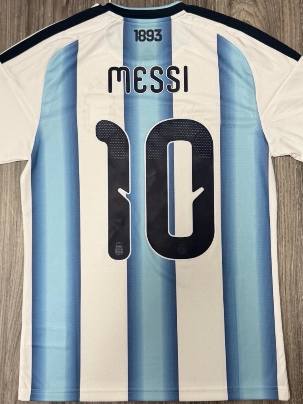 Argentina Messi 10 Home Soccer Jersey Shirt